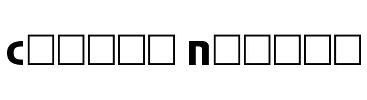 Comaro Normal Font