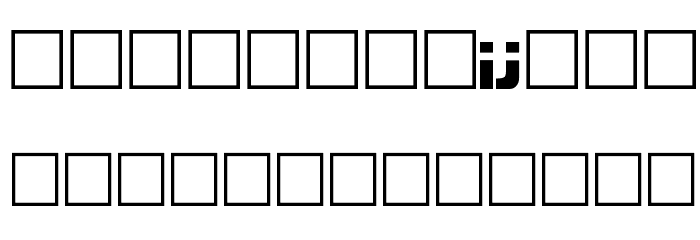 Comaro Normal Font LOWERCASE