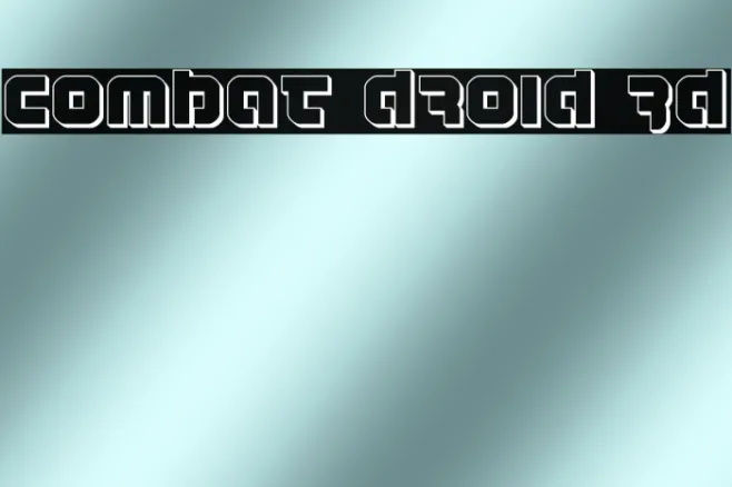 Combat Droid 3D Example 1