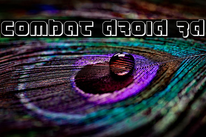 Combat Droid 3D Example 2