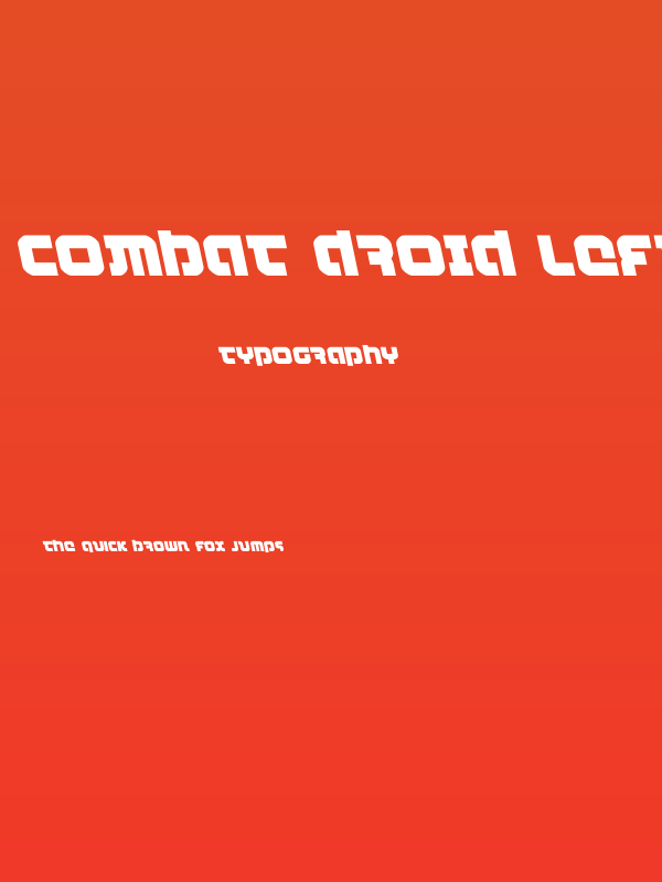 Combat Droid Leftalic Poster