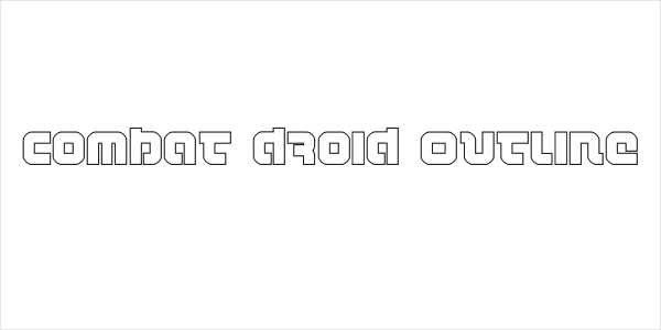 Combat Droid Outline Logo