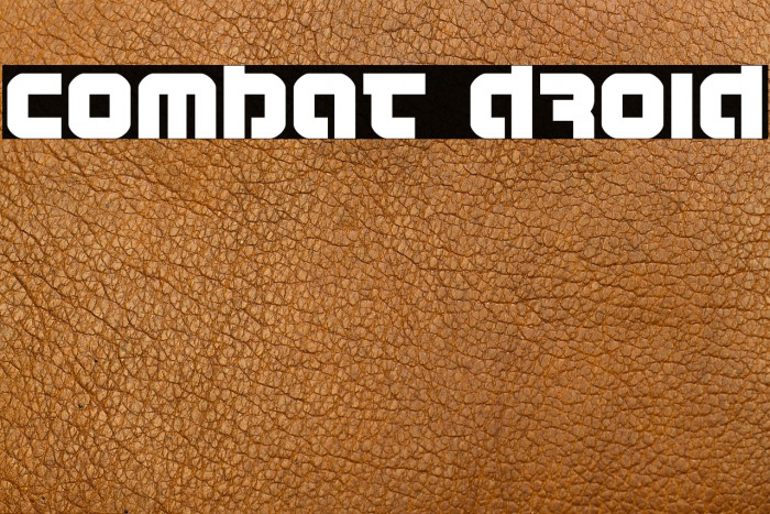 Combat Droid Example 1