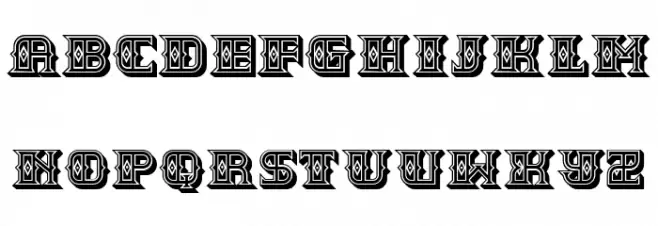 Combat Regular Font Litere mici