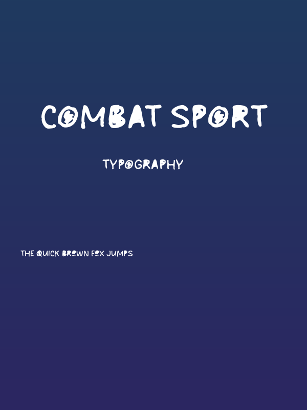 Combat Sport Poster