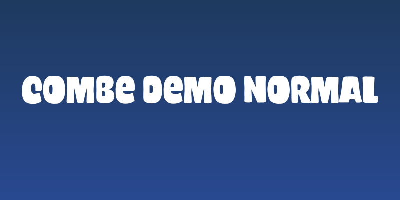 Combe Demo Normal Social Header