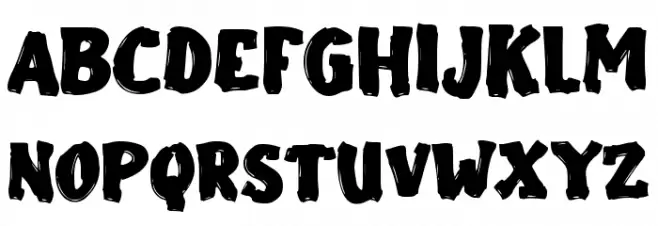 Combe Шрифта ВЕРХНИЙ