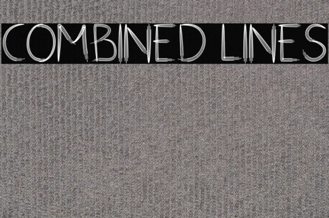 Combined Lines Example 1