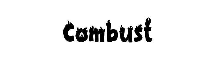 Combust  免费字体下载