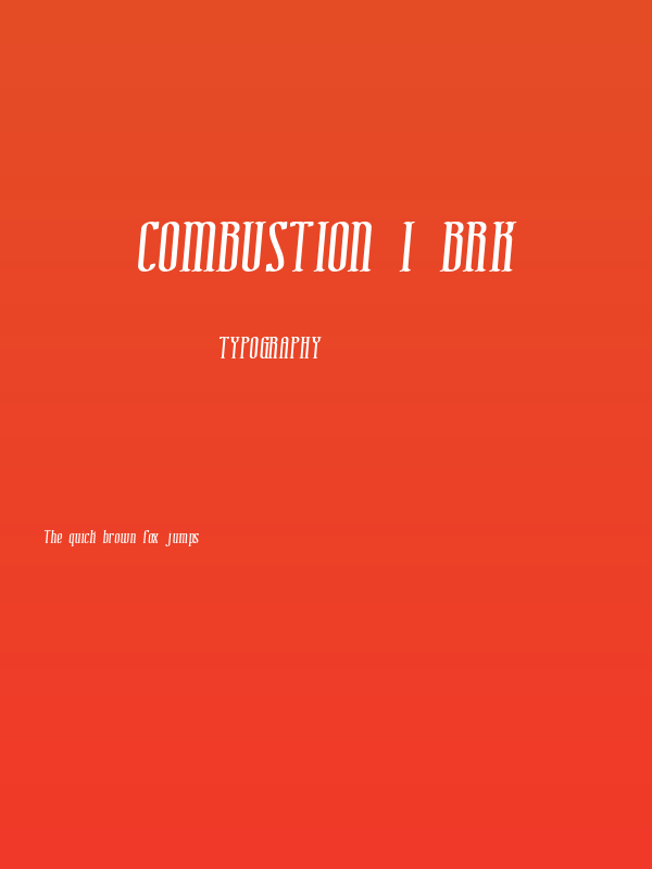 Combustion I BRK Poster