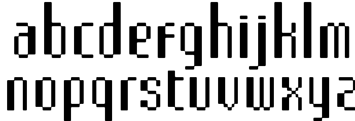 Comdotbold Font LOWERCASE