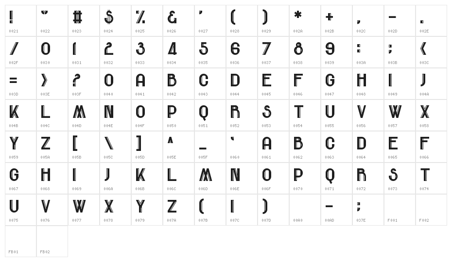 Come Rain Or Fall Character Map