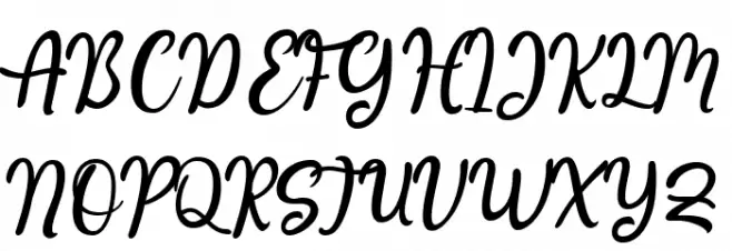 Come Valentine Regular Шрифта ВЕРХНИЙ