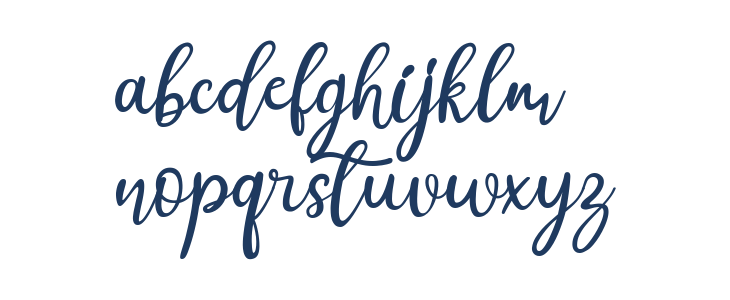 Come Valentine Regular Lowercase