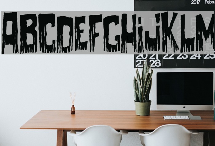 Come With Me Font examples
