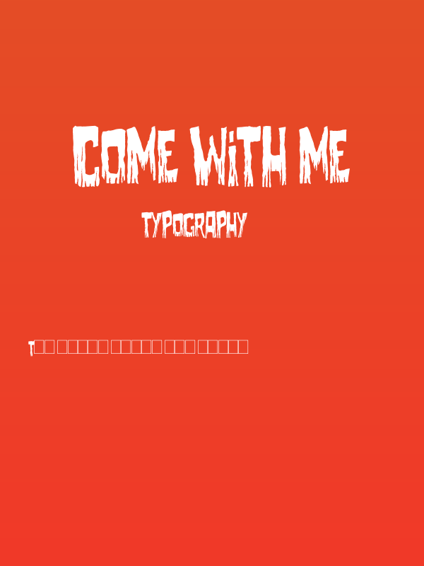 Come With Me Poster