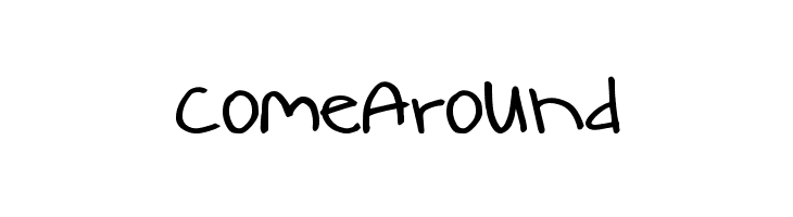 ComeAround  font caratteri gratis