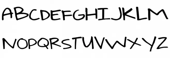 ComeAround Schriftart Groß