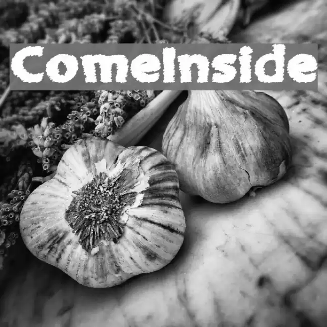 ComeInside Шрифта examples