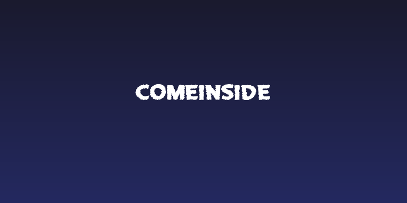 ComeInside Social Header