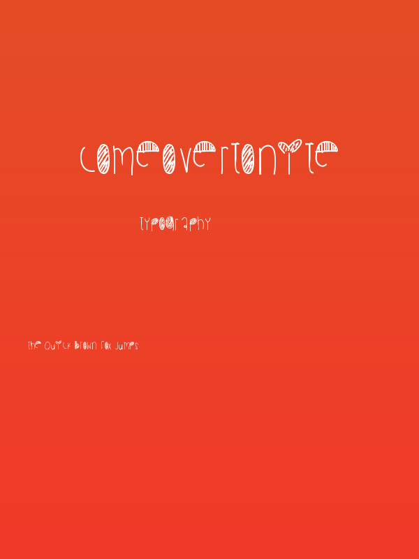 ComeOverTonite Poster