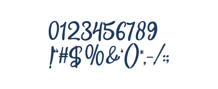 ComeValentine-Regular Other Characters