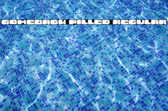 Comeback Filled Regular Example 2