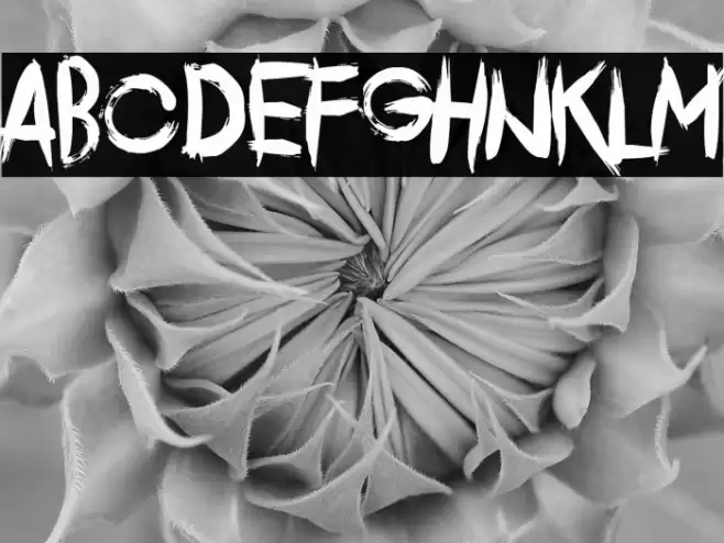 Comeback Of The Damned Font examples