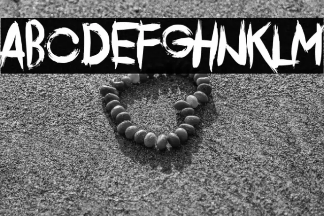 Comeback Of The Damned Font examples