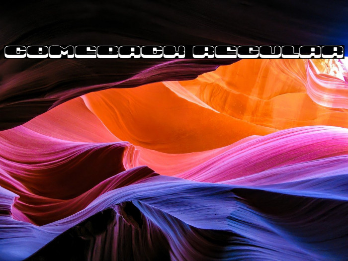 Comeback Regular Example 2