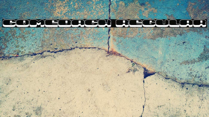 Comeback Regular Example 3