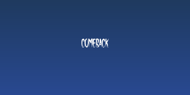 Comeback Social Header