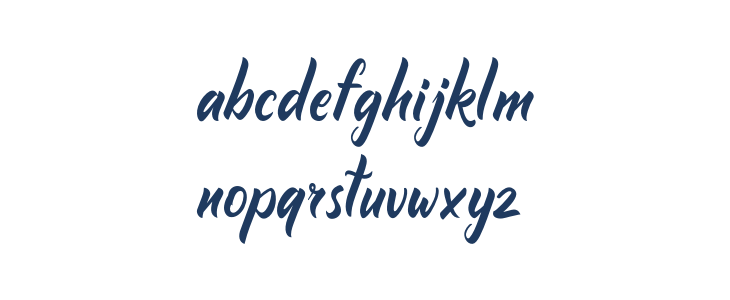 Comebro Unconnected Lowercase