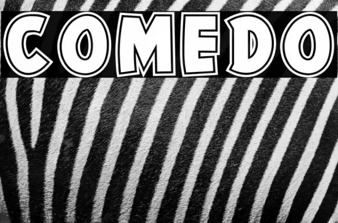 Comedo Font examples
