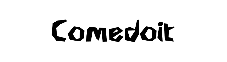 Comedoit  नि: शुल्क फ़ॉन्ट्स डाउनलोड