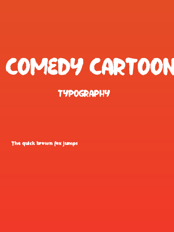 Comedy Cartoon Demo Poster