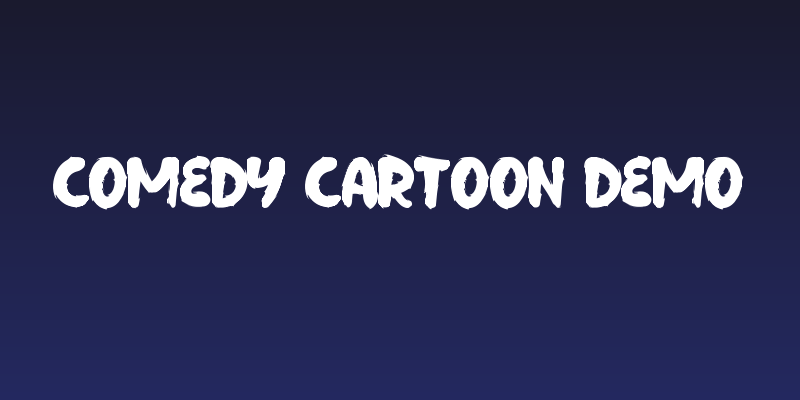 Comedy Cartoon Demo Social Header