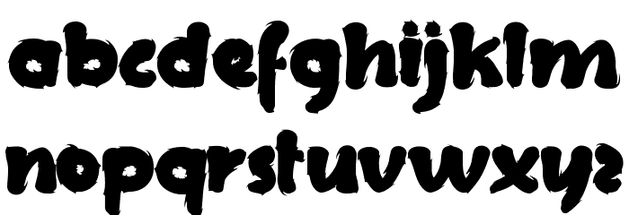 Comedy Cartoon Demo Font LOWERCASE