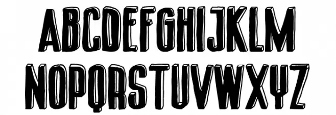 Comedy Channel 01 Schriftart Groß