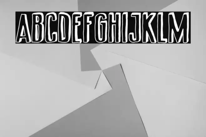 Comedy Channel 02 字体 examples