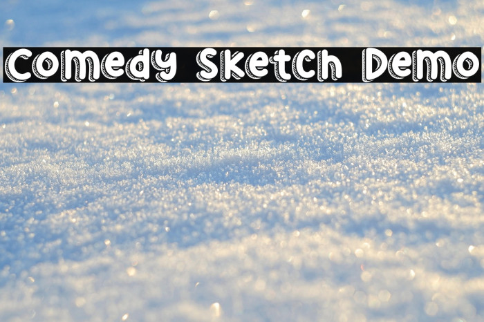 Comedy Sketch Demo Example 1