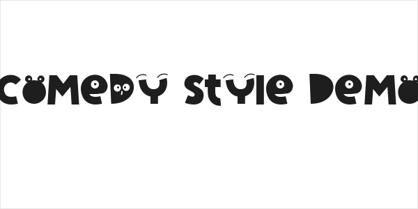Comedy Style Demo Logo