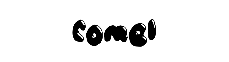 Comel  नि: शुल्क फ़ॉन्ट्स डाउनलोड