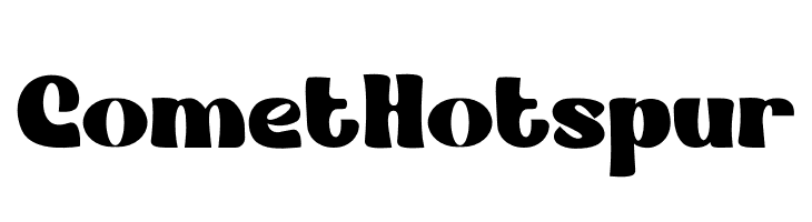 Comet Hotspur  Free Fonts Download