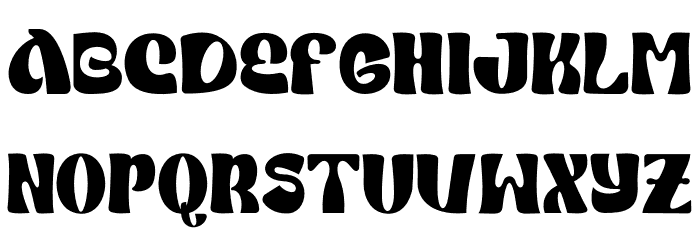 Comet Hotspur Font UPPERCASE