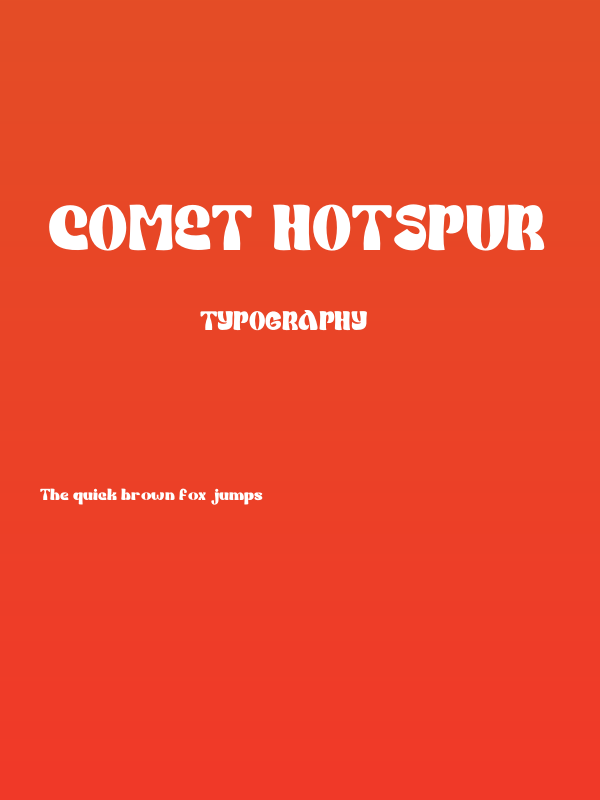 Comet Hotspur Poster