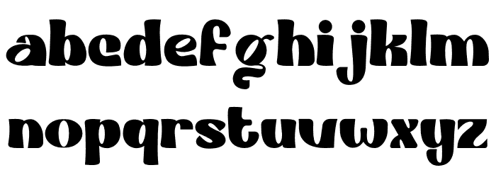 Comet Hotspur Font LOWERCASE