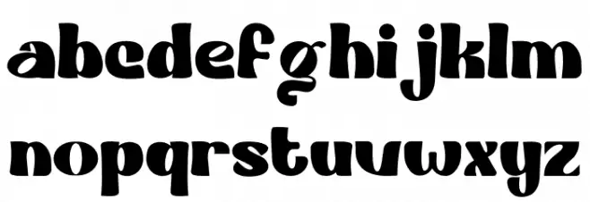Comet Hotspur Font LOWERCASE