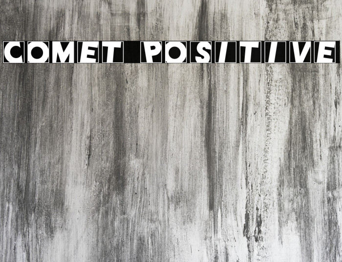 Comet Positive Font examples