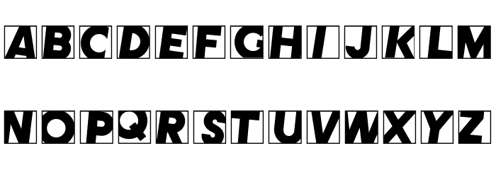 Comet Positive Font LOWERCASE